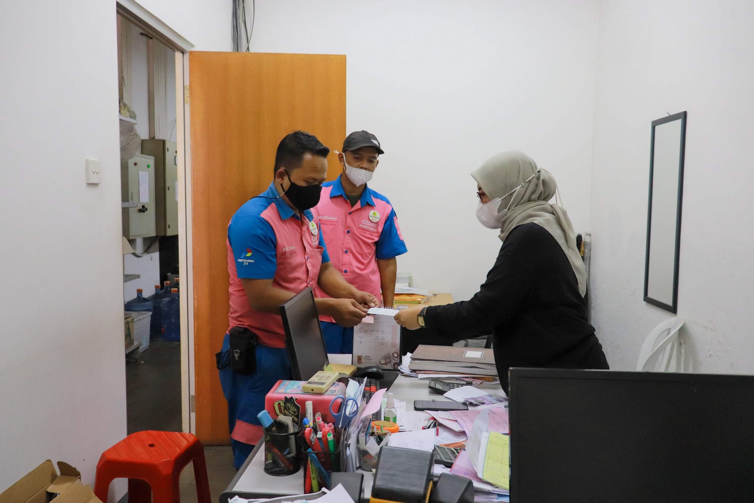 Instalasi jaringan LPG Limasraga
